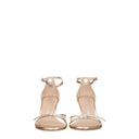 Stuart Weitzman Nudist Sandals Women Pink Leather/Ballerina
