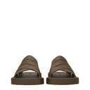 Bottega Veneta Men's Sandals And Clogs Green/Liana Rubber