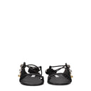 Stella Mc Cartney Damens Sandalen Öko-Leder Schwarz