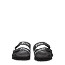 Palm Angels Mujers Sandalias Piel Negro