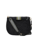 V°73 Women's Crossbody Bags Fabric Black/Multicolor