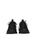 Salvatore Ferragamo Damess Stof zwarte sneakers