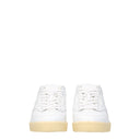 Jil Sander Mujers Deportivas Piel Blanco/Crudo