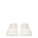Jil Sander Men's Sneakers White Fabric