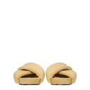 Jil Sander Loafers And Clogs Women Cavallino Beige/Champagne