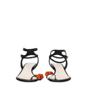 Lanvin Women's Sandals Black Leather