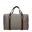 Gucci Men's Duffle Bag Beige/Ebony Fabric