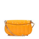 Michael Kors Mila Women's Orange Patent Leather Crossbody Bag