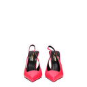 Saint Laurent Kiss Sandals Women's Polish Pink/Coral