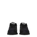 Trampki New Balance 580 Damskie Zamszowe Czarno-Srebrne