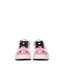Kenzo Damess Sneakers Wit/Roze Leer