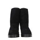 Love Moschino Women's Suede Ankle Boots Black
