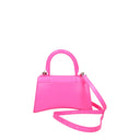 Balenciaga Women's Handbags Pink Leather/Fluorescent Pink