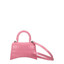 Balenciaga Women's Handbags Pink Leather/Pale Pink