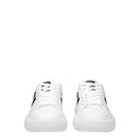 Versace Sneakers Greca Damess Leer Wit/Zwart