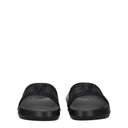 Versace Men's Slippers And Clogs Rubber Black