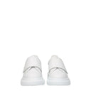 Alexander Mc Queen Gift Idea Sneakers Kids Woman Leather White/Multicolor