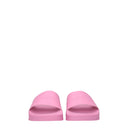 Balenciaga Gift Idea Slippers Kids Women Rubber Pink/Pink Fit