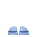 Balenciaga Gift Idea Slippers Kids Women Rubber Blue/Soft Sky