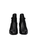 Saint Laurent 도리안 부츠 남성's 블랙 가죽