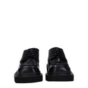 Dolce&Gabbana Men's Derby Shoes Black Leather