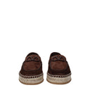 Valentino Garavani Espadrillas Mens Suede Brown