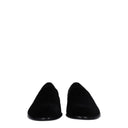 Dolce&Gabbana Men's Velvet Black Loafers