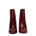 Aquazzura Groove Women's Boots Red/Eggplant Leather