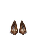 Dolce&Gabbana Women's Brown/Caramel Leather Décolleté