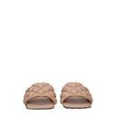 Bottega Veneta Women's Sandals And Clogs Pink Leather/Powder Pink