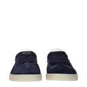 Prada Men's Sneakers Blue Fabric
