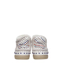 Mou Women's Boots White/Violet Leather