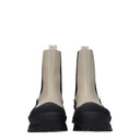Stella Mc Cartney Vibram Boots Women Eco Leather Black/Taupe