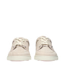 Louboutin Sneakers Chambelin Men Leather Beige