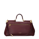 Dolce&Gabbana Handbags My Sicily Women Leather Red/Burgundy
