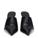 Off White Allenframe Sandals Women Leather Black