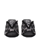 Gucci Women's Sandals Fabric Black
