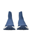 Jimmy Choo Landon Sock Boots Men Fabric Blue/Denim