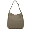 Saint Laurent Femmes Le 5a7 Sac Bandoulière Vert/Cuir Mousse