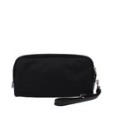 Prada Women's Fabric Pochette Black