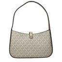 Michael Kors Lyra Women's Handbag Fabric Gold/Pale Gold