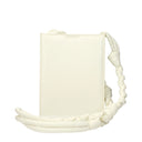 Jil Sander Tangle Crossbody Bag Women Leather White/Eggshell
