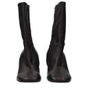 Dries Van Noten Damens Stiefeletten Braun/Dunkelbraunes Leder