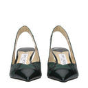 Jimmy Choo Liya Women's Sandals Green/Dark Green Leather