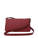 Michael Kors Arden Women's Crossbody Bag Fabric Red/Cherry