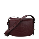 Jimmy Choo Women's Shoulder Bags Leather Red/Burgundy
