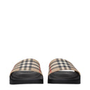 Burberry Women's Sandals And Clogs Rubber Beige