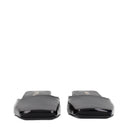Prada Women's Sandals Patent Leather Black