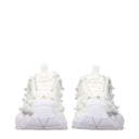 Versace Damens Turnschuhe aus weißem Stoff