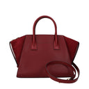 Michael Kors Handbag Avril Women's Leather Red/Cherry